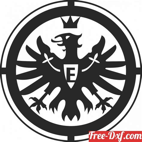 eintracht frankfurt logo dxf